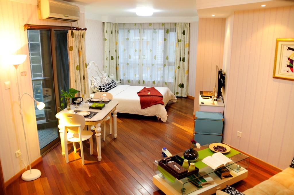 I Shangju Service Apartment Shanghaj Zewnętrze zdjęcie