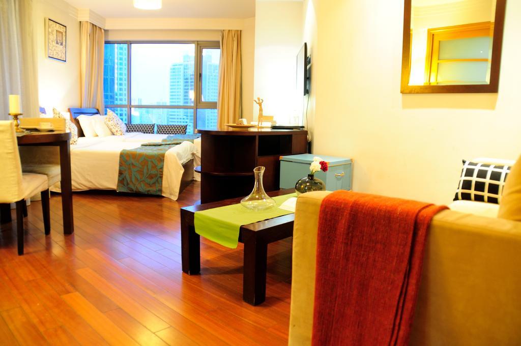 I Shangju Service Apartment Shanghaj Zewnętrze zdjęcie