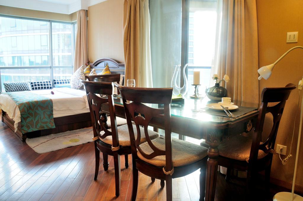 I Shangju Service Apartment Shanghaj Zewnętrze zdjęcie