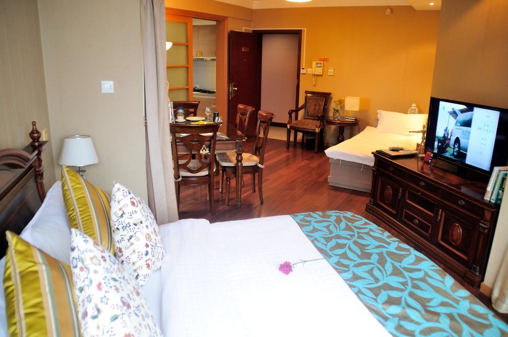 I Shangju Service Apartment Shanghaj Zewnętrze zdjęcie