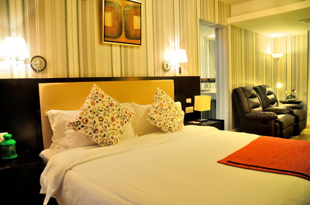 I Shangju Service Apartment Shanghaj Zewnętrze zdjęcie