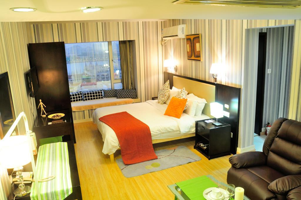 I Shangju Service Apartment Shanghaj Zewnętrze zdjęcie