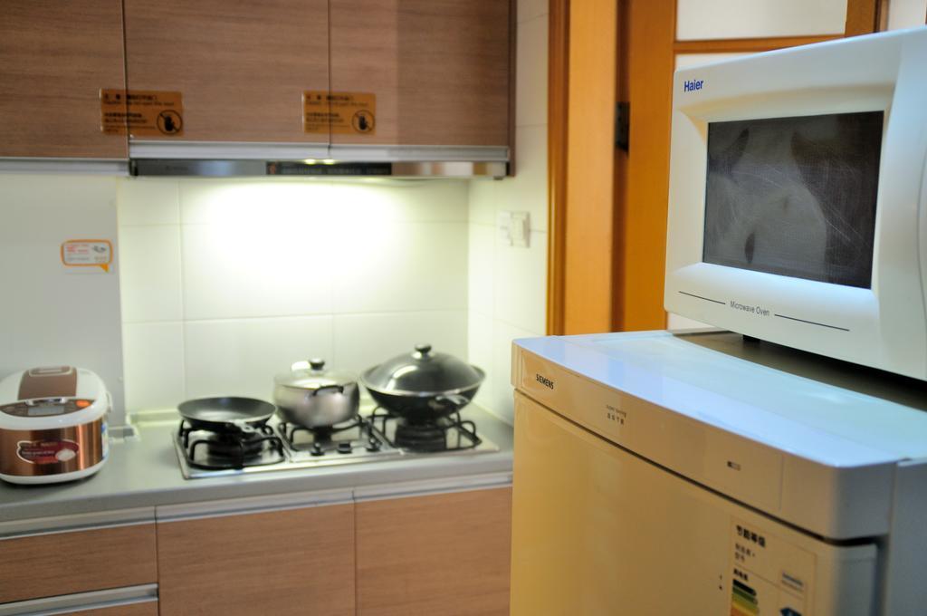 I Shangju Service Apartment Shanghaj Zewnętrze zdjęcie