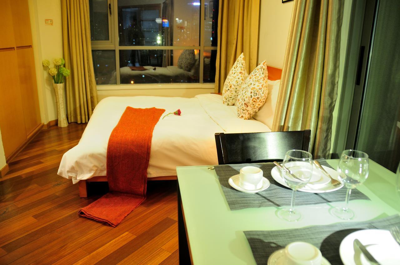 I Shangju Service Apartment Shanghaj Zewnętrze zdjęcie