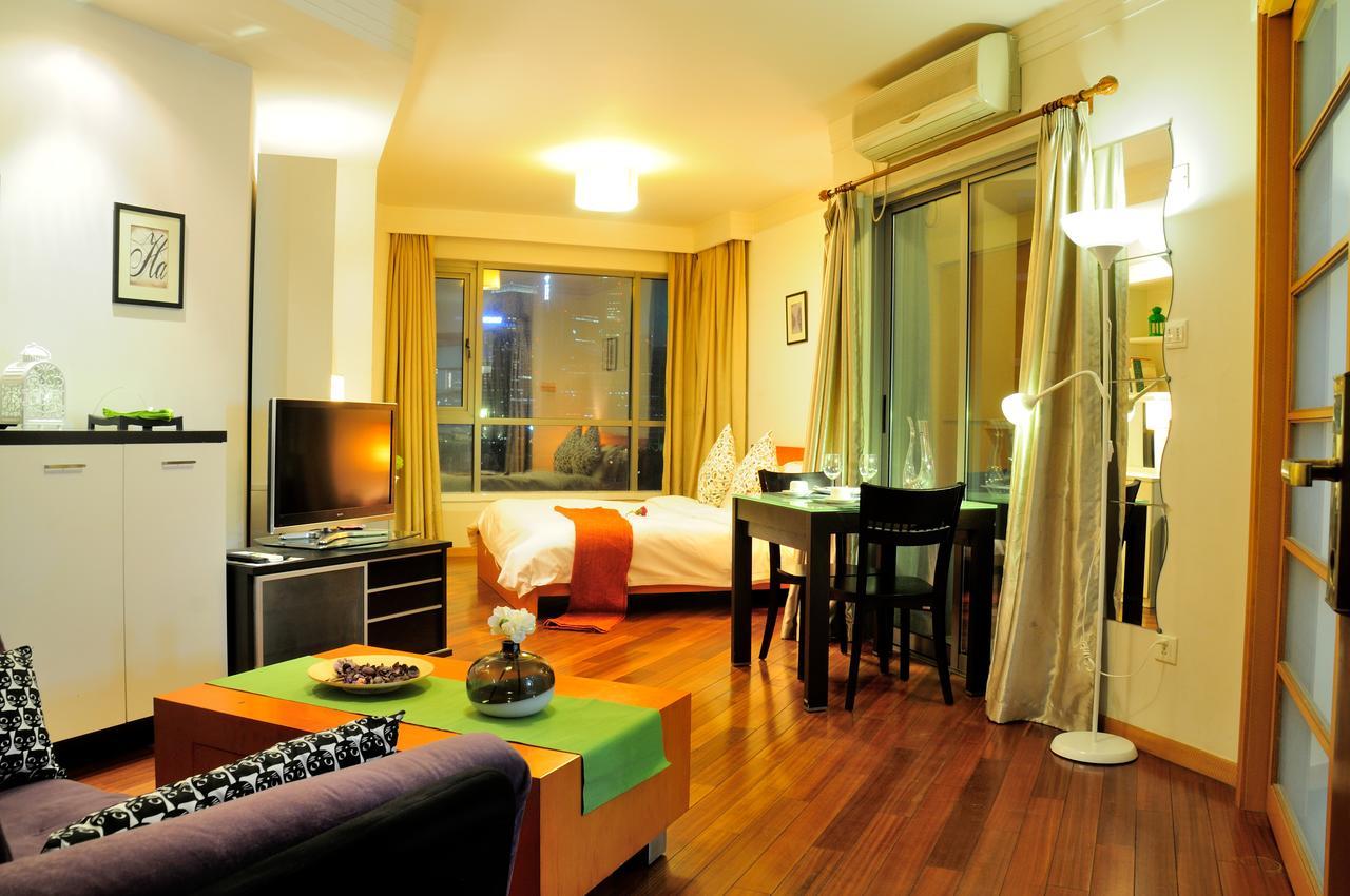 I Shangju Service Apartment Shanghaj Zewnętrze zdjęcie